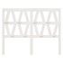 Cabecero de cama madera maciza de pino blanco 126x4x100