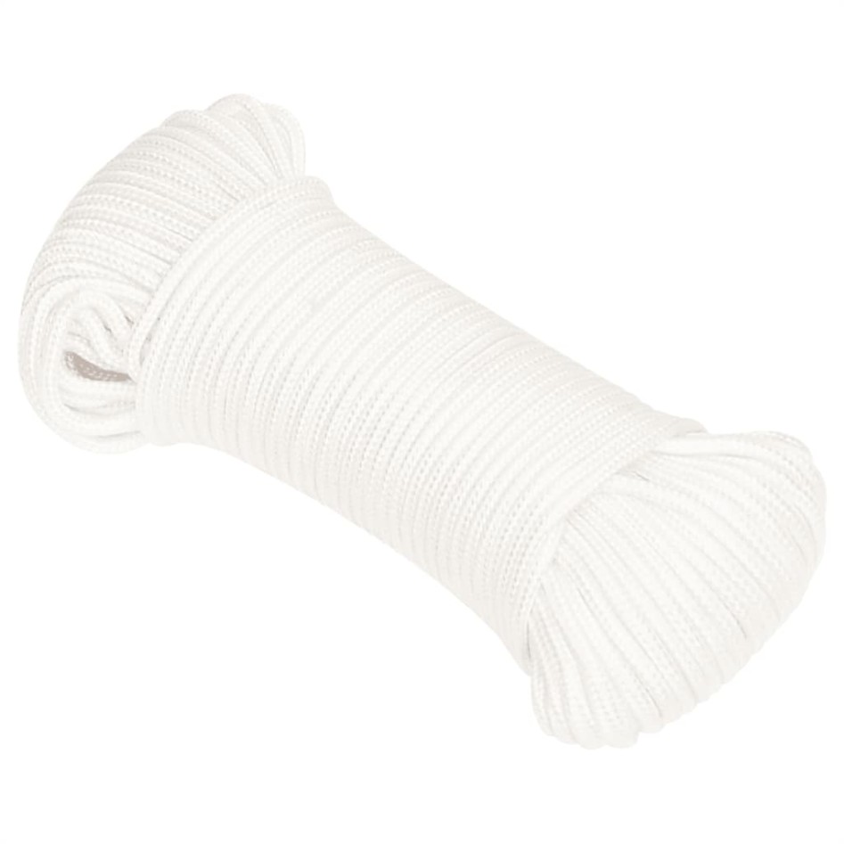 Cuerda de barco polipropileno blanco intenso 5 mm 500