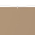 Toldo vertical tela oxford gris taupé 140x600