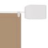 Toldo vertical tela oxford gris taupé 140x600