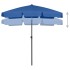 Sombrilla de playa azul 180x120