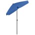 Sombrilla de playa azul 180x120