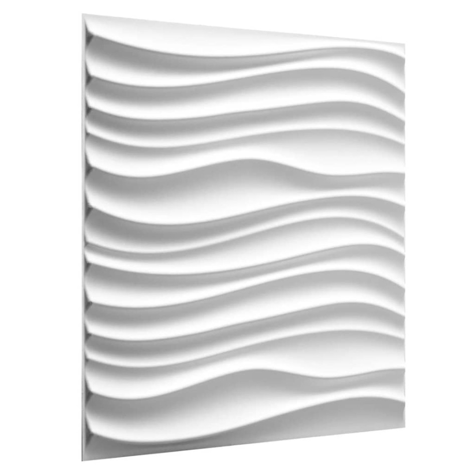 WallArt Paneles de pared 3D Maxwell 12 piezas