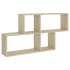 Estante de pared madera contrachapada roble Sonoma 100x18x53