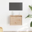 Armario de pared de madera maciza de pino 45x30x35 cm