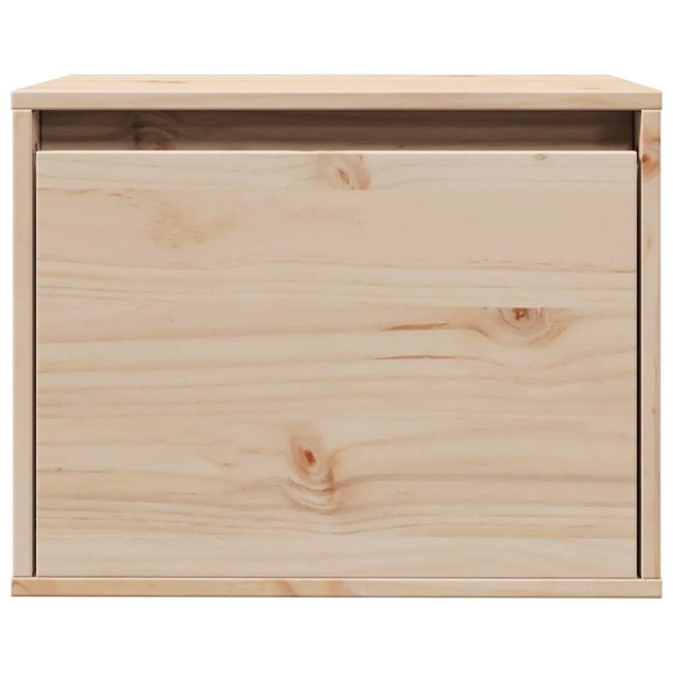 Armario de pared de madera maciza de pino 45x30x35