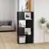 Librería separador madera contrachapada gris 60x24x124,5