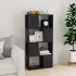 Librería separador madera contrachapada gris 60x24x124,5
