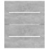 Armario para lavabo madera contrachapada gris 41x38,5x48