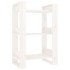 Estantería/divisor de espacios madera pino blanco 60x35x91