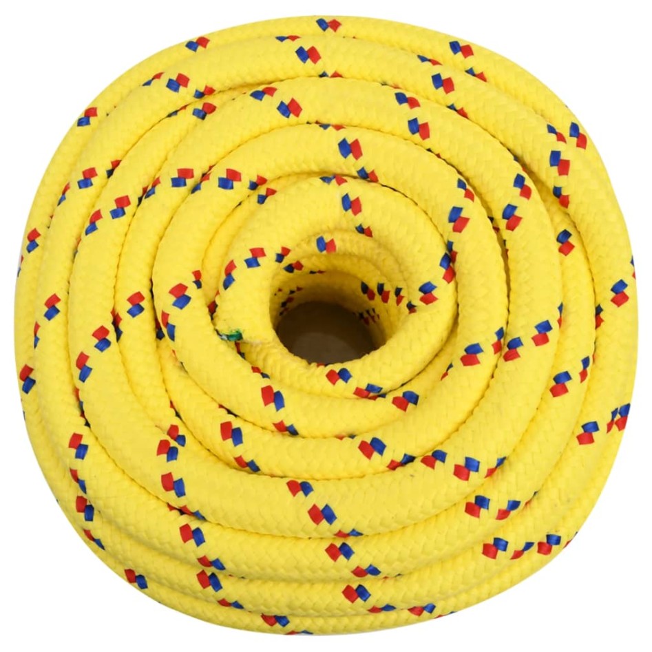 Cuerda de barco polipropileno amarillo 20 mm 25