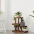 Soporte para flores madera maciza de abeto 58x25x51