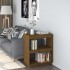 Estantería madera maciza de pino marrón miel 60x35x71