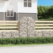 Cesta gaviones forma arco hierro galvanizado 100x50x140/160 cm