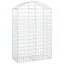 Cesta gaviones forma arco hierro galvanizado 100x50x140/160