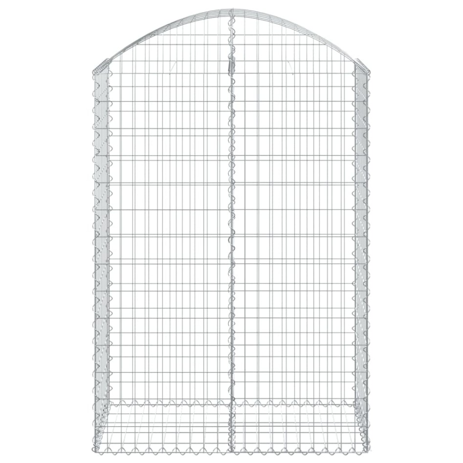 Cesta gaviones forma arco hierro galvanizado 100x50x140/160