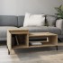 Mesa de centro madera contrachapada roble Sonoma 100x50x45