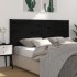 Cabecero madera maciza de pino negro 126x4x100