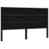 Cabecero madera maciza de pino negro 126x4x100