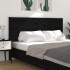 Cabecero madera maciza de pino negro 126x4x100