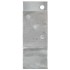 Anclajes de valla 6 uds acero galvanizado plateado 9x6x15