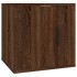 Mueble para TV de pared roble marrón 40x34,5x40