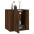 Mueble para TV de pared roble marrón 40x34,5x40