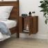 Mueble para TV de pared roble marrón 40x34,5x40