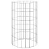 Arriate gaviones circular 3 uds acero galvanizado Ø30x50