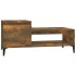 Mesa de centro madera contrachapada roble ahumado 100x50x45