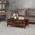Mesa de centro madera contrachapada roble ahumado 90x50x36,5