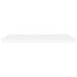 Estantes flotantes pared 2 uds MDF blanco 90x23,5x3,8