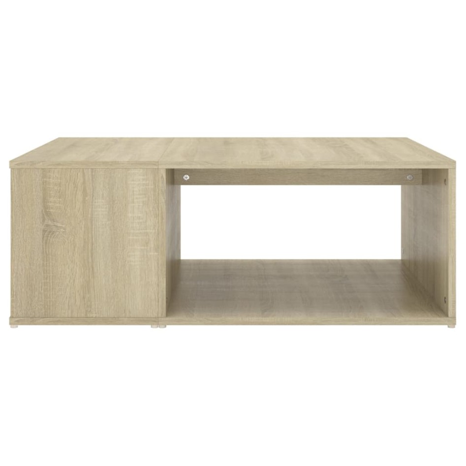 Mesa de centro madera contrachapada roble Sonoma 90x67x33