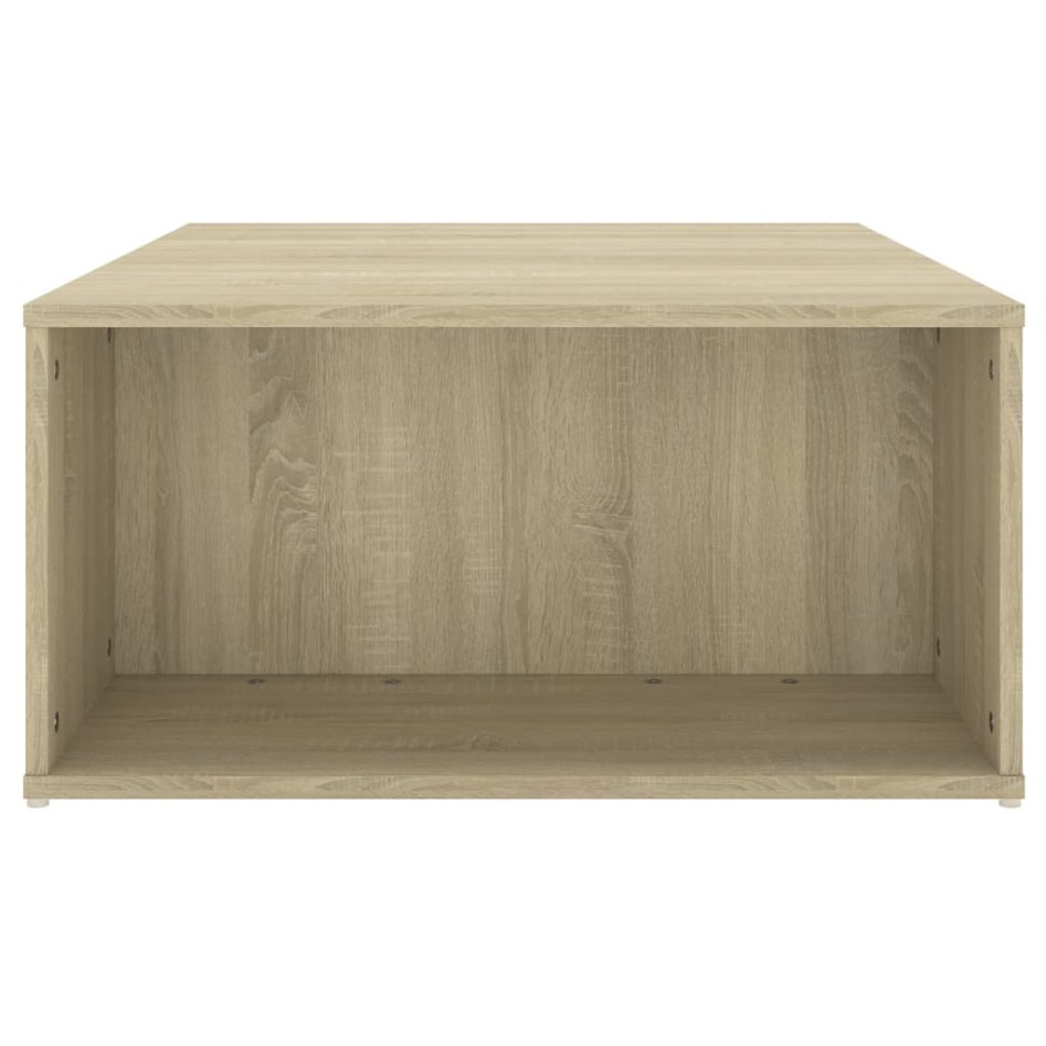 Mesa de centro madera contrachapada roble Sonoma 90x67x33