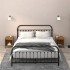 Mesitas de noche 2 unidades roble ahumado 40x35x50