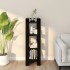 Estantería/divisor de espacios madera pino negro 41x35x125