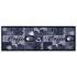 Alfombra de cocina lavable Coffee azul 60x180