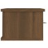 Armario de pared madera contrachapada roble marrón