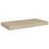 Estantes flotantes de pared 2 uds MDF roble 50x23x3,8