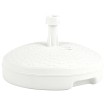 Base de sombrilla rellenable arena/agua ratán de plástico 20 L