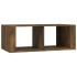 Mesa de centro madera contrachapada roble ahumado 100x50x36