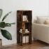 Mueble esquina madera contrachapada roble ahumado 33x33x100