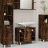 Armario de baño madera contrachapada roble ahumado
