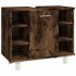 Armario de baño madera contrachapada roble ahumado