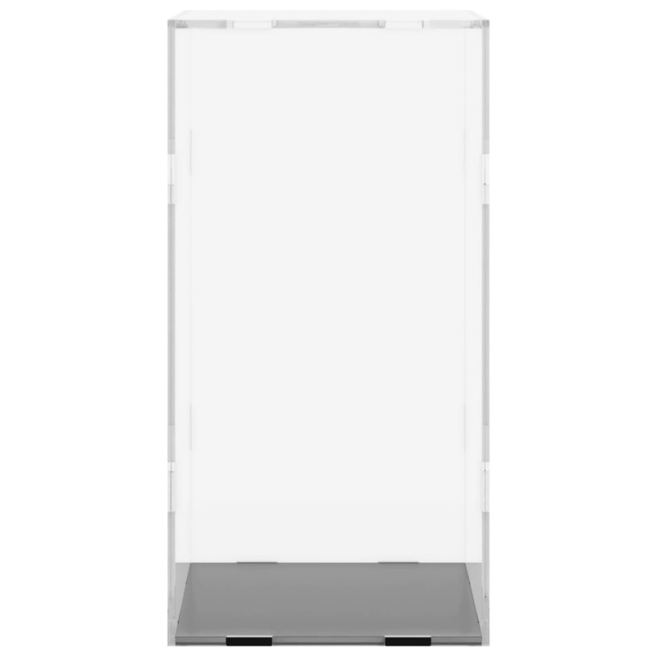 Caja de exposición acrílico transparente 22x18x35