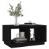 Mesa de centro madera maciza de pino negro 80x50x40