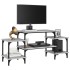 Mueble para TV madera contrachapada gris Sonoma 117x35x52