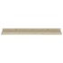 Estantes de pared 4 unidades roble Sonoma 60x9x3