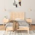 Cabecero de cama de pared madera maciza de pino 96x3x63
