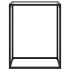 Mesa consola vidrio templado transparente 60x35x75
